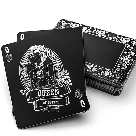 highroller - custom playing cards - Gamble Art