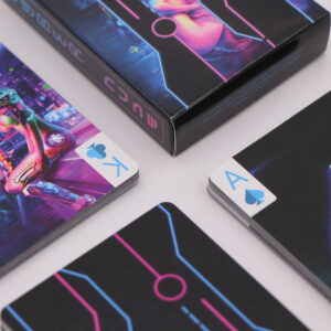 Cybernude playing cards by Gamble Art