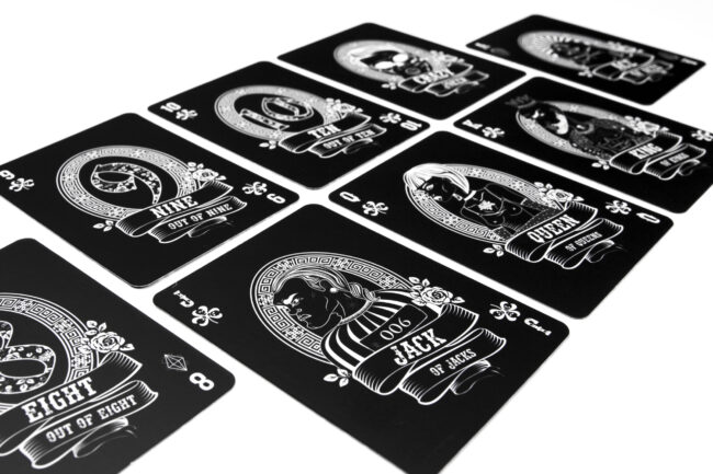 High Roller playing cards by Gamble Art High Roller playing cards by Gamble Art