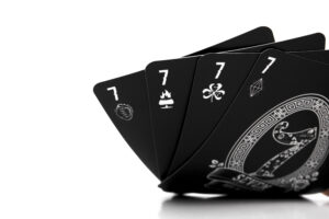 High Roller playing cards by Gamble Art