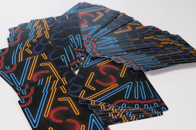 Las Vegas playing cards by Gamble Art Las Vegas playing cards by Gamble Art